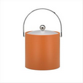 3 Qt. Bartenders Choice Ice Bucket with Acrylic Lid (Spice Orange)